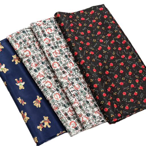 Printed Taffeta Fabric for Umbrellas, Bags & Handbags – Assorted Prints, 1 Metre × 68 Inches Wide